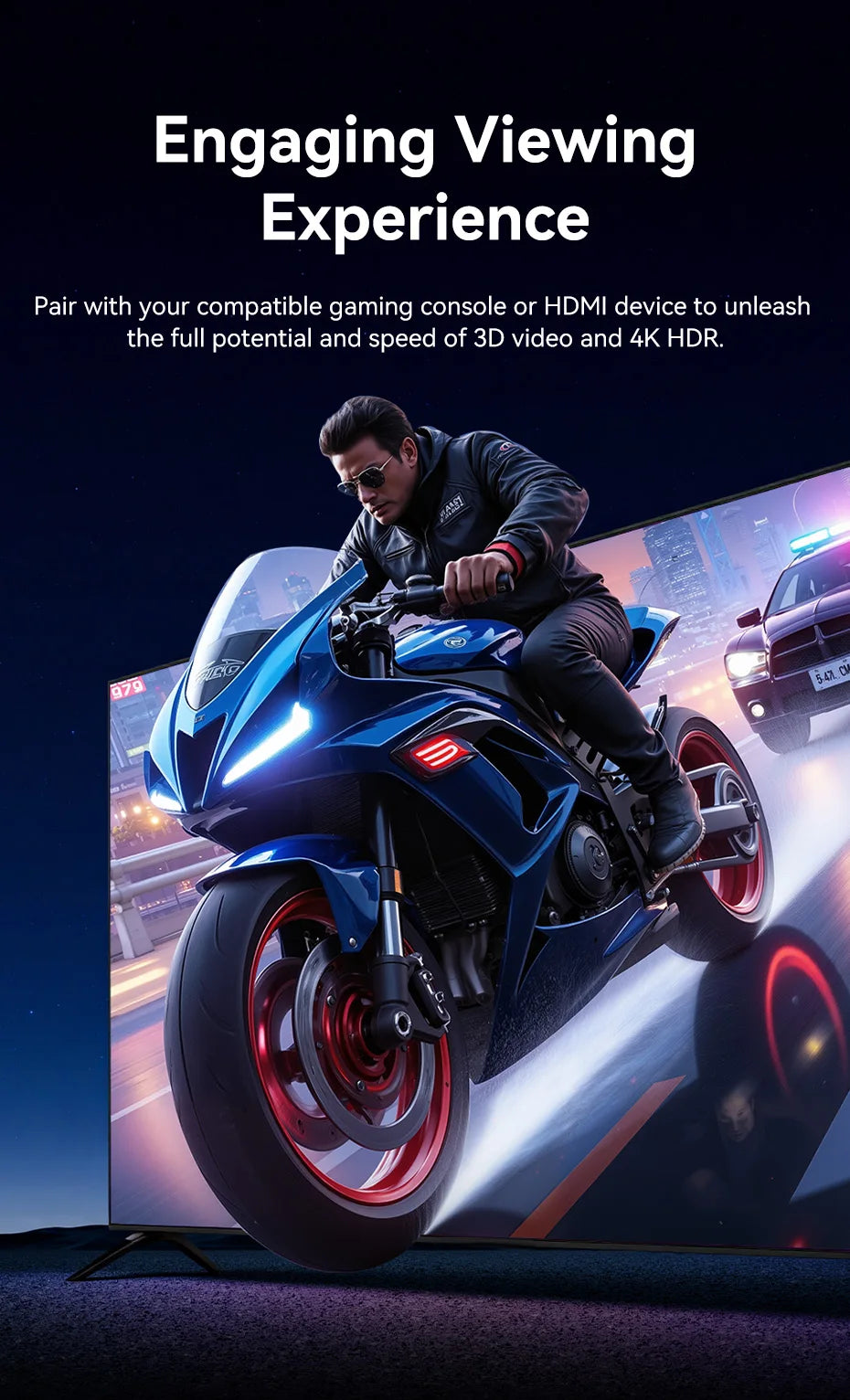 Vention 90° Angled HDMI 2.0 Cable 4K60Hz Ultra HD High-Speed Cord for Xiaomi TV Monitor Laptop PS5 Xbox PC HDR Video HDMI Cable