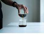 175ml 275ml Hand-Poured Coffee Sensory Smell Taste Cup Heat-Resistant Glass Sharing Jug Transparent European Style Texture De...