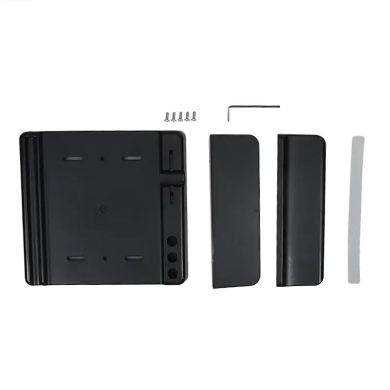 4 in 1 Office Laptop Stand Vertical Save Desktop Space Easy To Place Computer Accessories Scalable Width Office Desk Storage