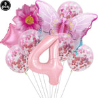 Butterfly Birthday Party Decoration Disposable Party Plates Cup Napkin Tablecloth Butterfly Knìfe Birthday Decoration Baby Showe