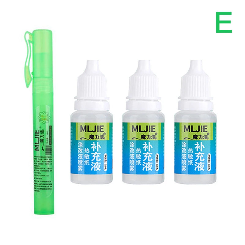 Elimination Privacy Spray Pen Thermal Paper Corrector Data Protection Privacy Protection Correction Fluid Portable Express Tool