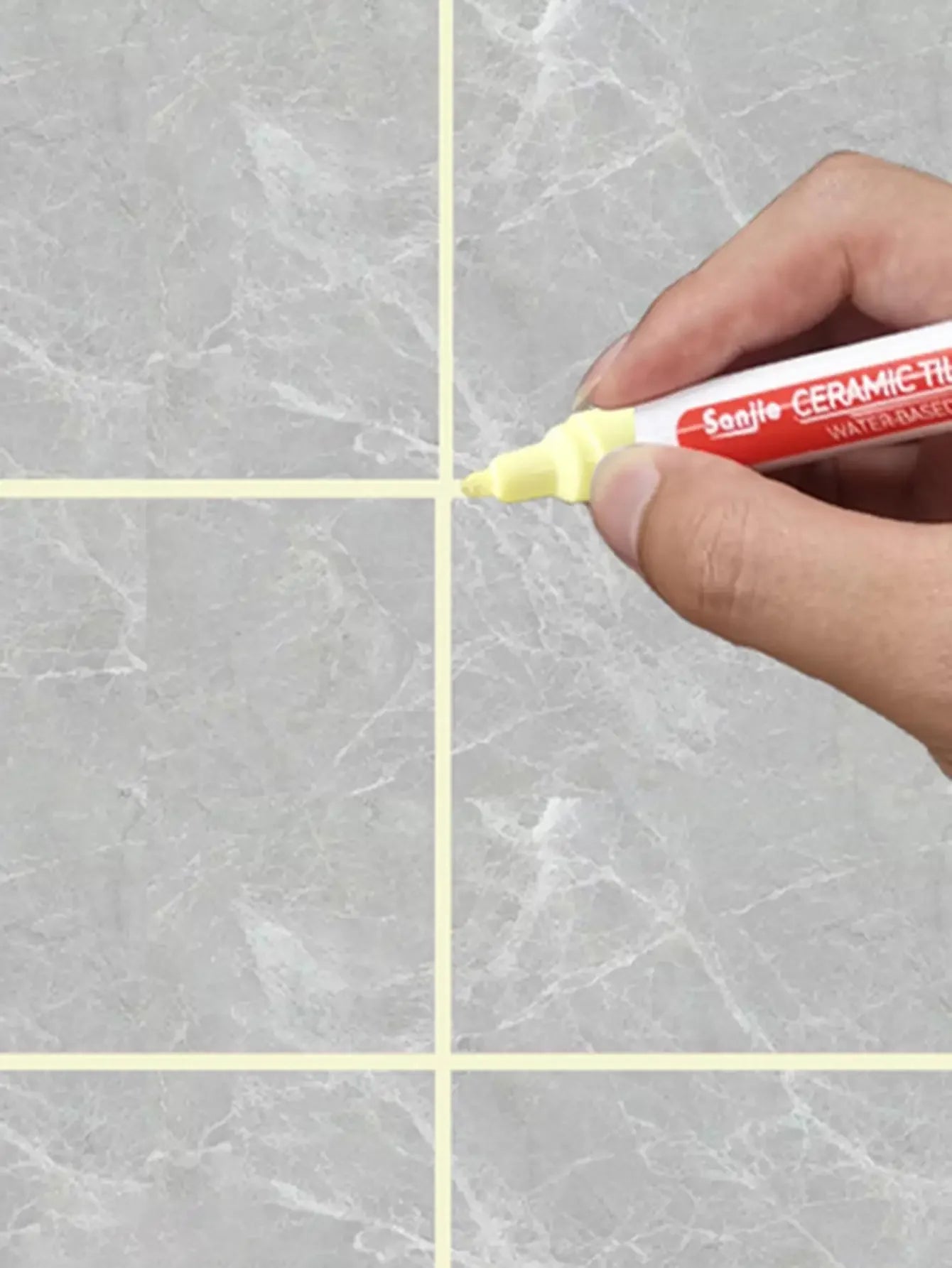 1/5/10PC  Waterproof Marker Pen Wall Seam Repair Tiles Grout Markers Pens Floor Bathroom Decontamination Paint Brush Tools