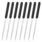 2-8Pcs Letter Opener Stainless Steel Lightweight Handle Envelope Opener Mail Opener Letter Slitter for Package Box Open 4Colors