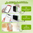 Marklife P15 Label Printer Portable Thermal Printer Inkless Mini Sticker Maker With Adhesive Label Printer As D11/D110/Q30 Print