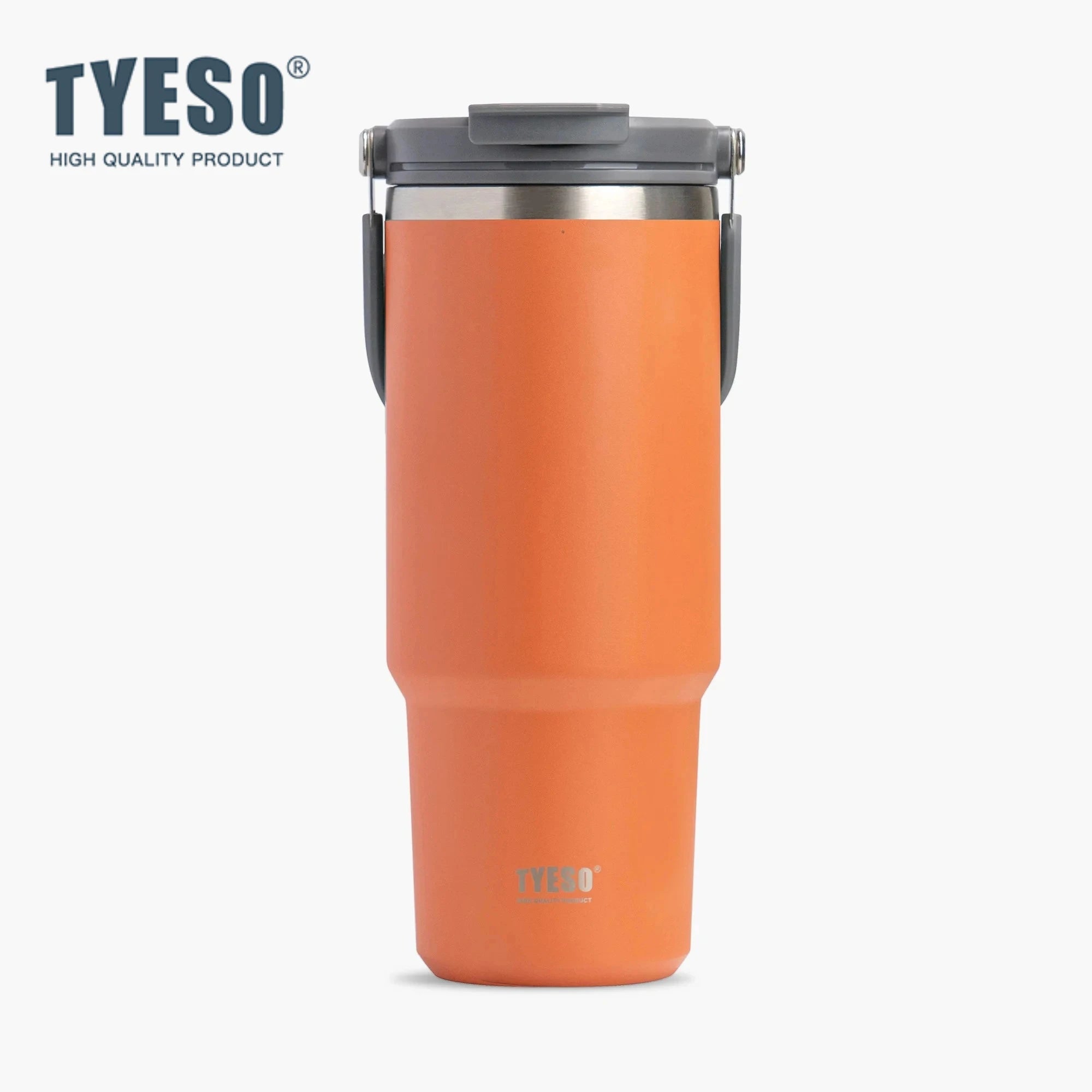 Tyeso 1200ML Vacuum Flasks Stainless Steel Coffee Cup Cold Hot Double-layer Insulated Tumbler Thermo Water Bottle Car Travel Mug