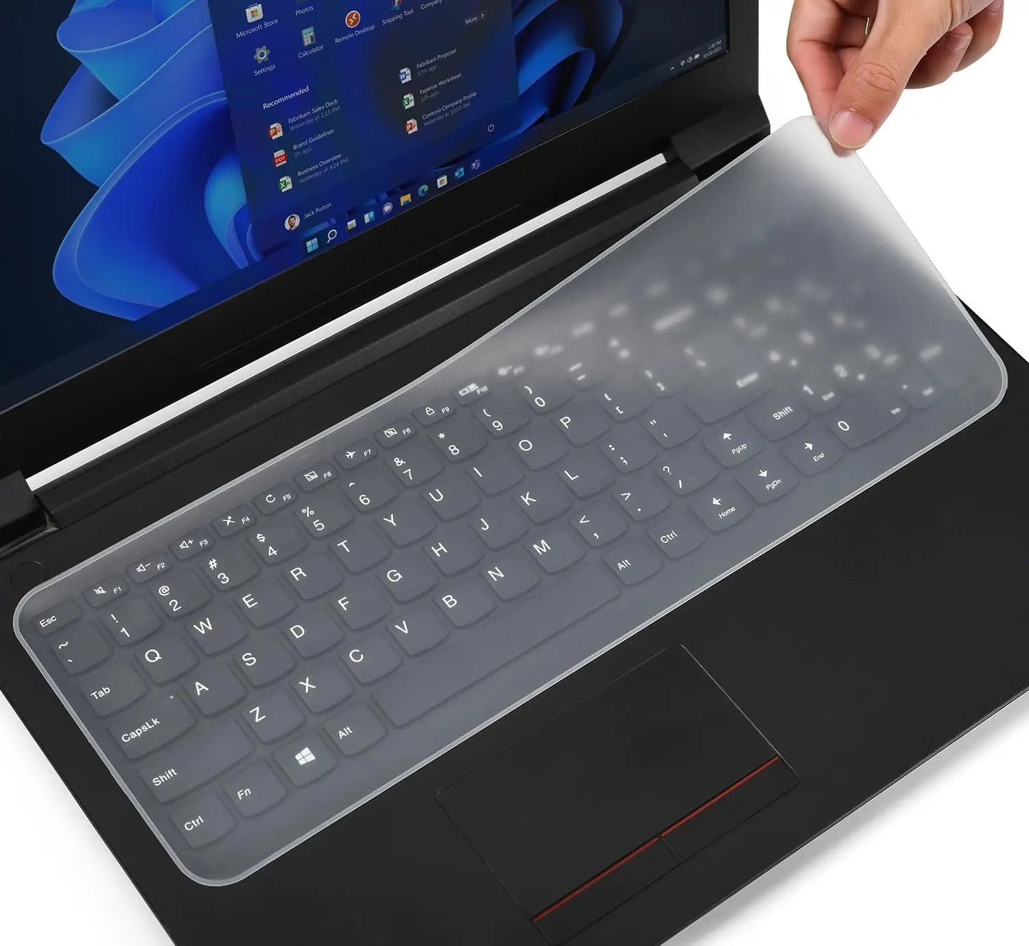 Universal Keyboard Cover Protector Skin for 13" 15.6" inch Laptop Ultra Thin MacBook HP Dell Lenono ASUS Waterproof Dustproof