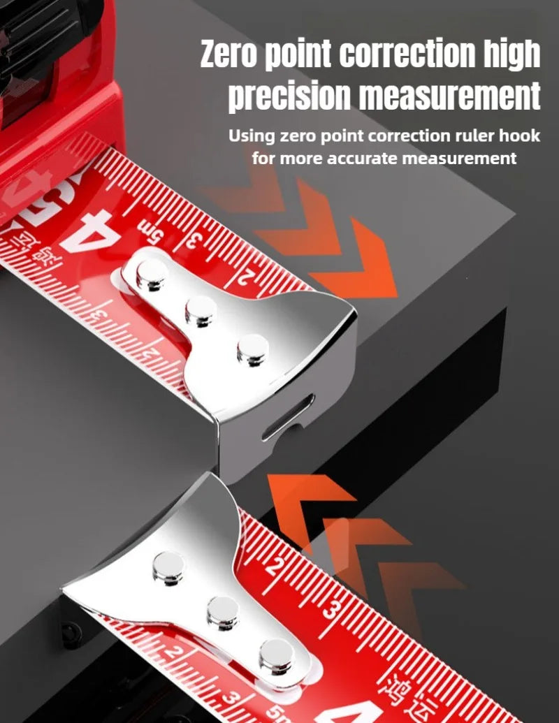 5M Tape Measure Retractable Red High-precision 3M 7.5M Measuring Tape Thickened Wear-resistant Tape Practical Measuring Tools