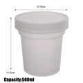 10/1PCS Pudding Cups Dessert Cup with Lids Transparent Reusable Ice Cream Bowls Sealed Cake Storage Box Snacks Yogurt Container