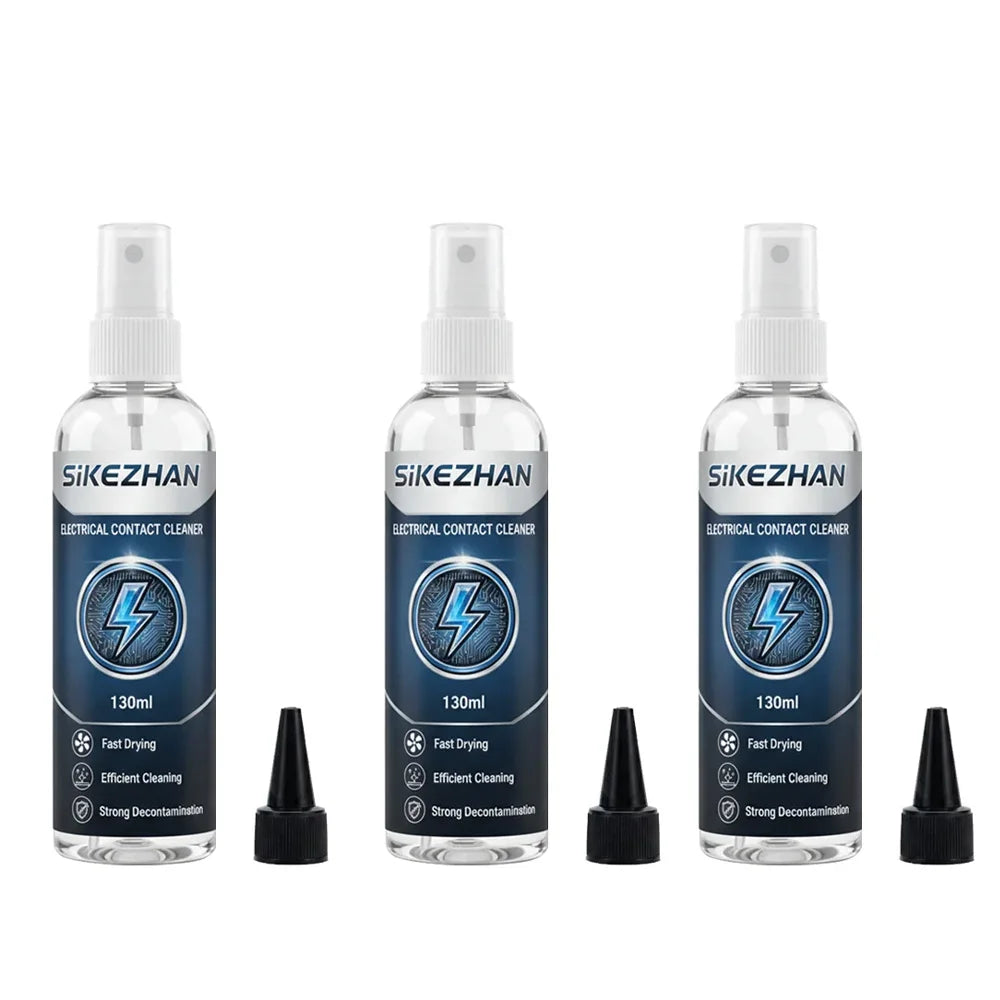 130ml Electrical Contact Cleaner, Fast Drying Circuit Board PCB Cleaner Spray, Remove Oxide for Electronic Repair SIKEZHAN