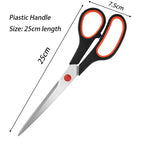 1pcs Sewing Scissors 14-35cm Comfort Grip Multipurpose Stainless Steel Ultra Sharp Scissors for Office Home School Sewing Crafts