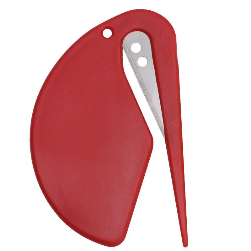 Plastic Mini Letter Opener Open Envelope Letter Opener Paper Cutting Art Knife Rope Cutter Rubber Band Cutting Wire Blade