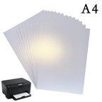 A4 20/50Pcs Double Sided Ice White Pearl Paper 120/160/200/250/300G Thick Paper Laser Printing For Making Business Invitation