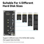 40Gbps M.2 NVMe USB 4.0 SSD Enclosure Thunderbolt USB-C SSD Case Compatible with USB 3.2/3.1/3.0 For Macbook iPad iPhone Case