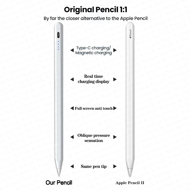 For Apple Pencil 2nd Generation Original Stylus Pen iPad Pencils For iPad Pro Air 11 M3 a16 5 9 12.9 Mini 2018-2026 Accessories