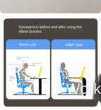 Foldable Ergonomic Computer Desk Arm Rest Pad Wrist Rest Support For Keyboard Armrest Extender Rotating Mouse Pad Holder Rack