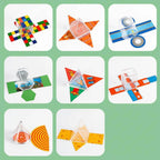 8 Pieces Transparent Geometric Solids Hands-on Learning Transparent Geometry Models Math Manipulatives Forms Long-Lasting
