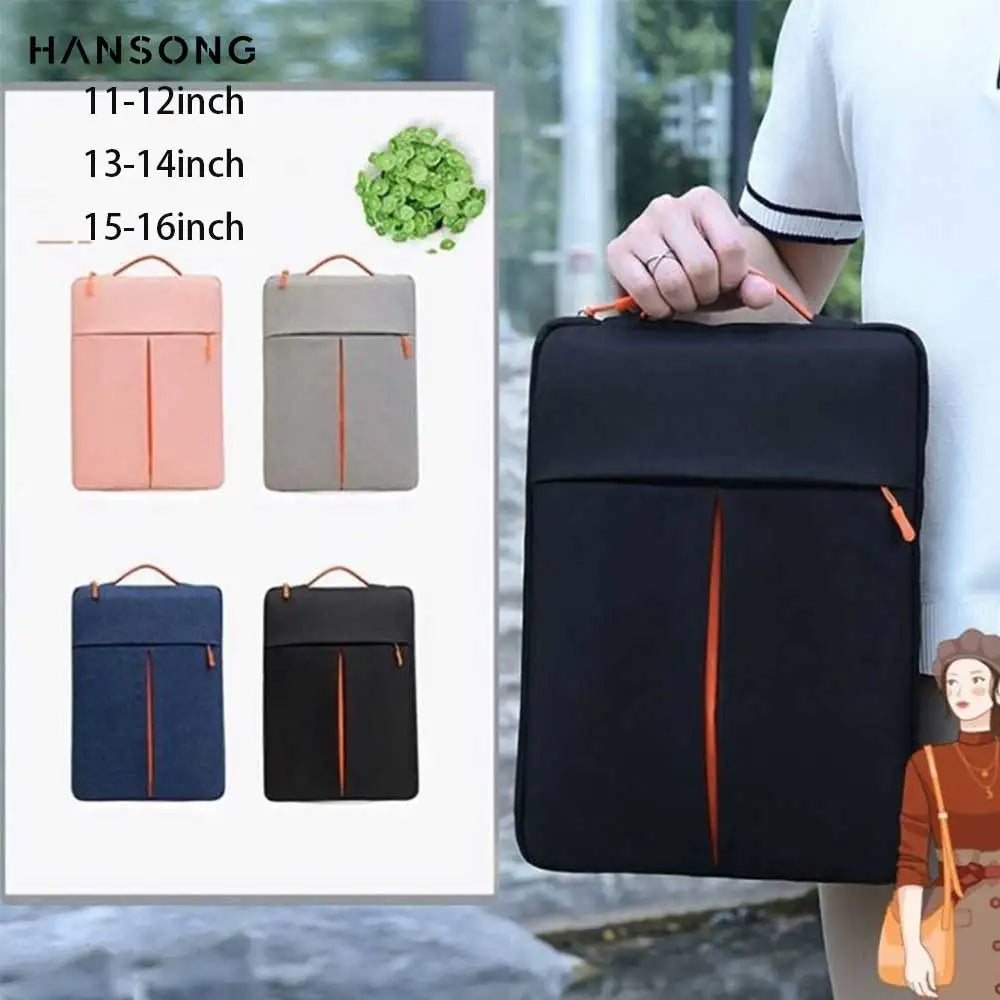 13/15/16 inch Laptop Handbag Ultrabook Sleeve Case Notebook Computer Cover Shockproof Business Pouch For Apple/Lenovo