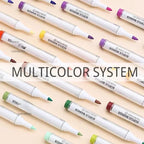Languo 9/144 Colors Acrylic Paint Art Marker Pen DIY Painting Drawing Card Ceramic Stone Mug Glass Fabric Clothes Art Supplies