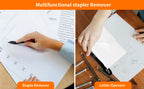Eagle Letter Opener Envelope Mail Slitter，With Staple Remover， Safe Cutter Box Opener For Home Office Envelope