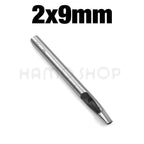 1pc 2mm-6mm Width Leather Oval Shape Hole Punch Steel Craft Hollow Hole Punch Leather Tools Leather Belt Hole Punch DIY Tools