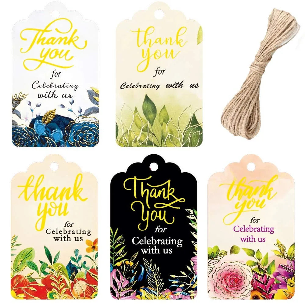 50 Pcs Thank You For Supporting My Small Business Reflective Laser Appreciate Cards Greeting Postcard For Online Retail Shopping