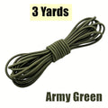 3 Yards 3mm Round Elastics Bungee Shock Cord Elastic Rope Rubber Band Strap String Cordon Shoelaces Sewing Accessories
