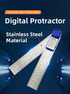 Protractor Digital Goniometer Electronic Digital Angle Gauge Angle Finder Metal Angle Ruler Digital Angel Meter Carpentry Tools