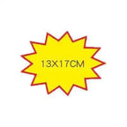 Burst Sign With Mid Flap Shelf Data Channel Pvc Star Pricecard Split Bursts Price Tag Card Pop Advertising Promotion Ticket