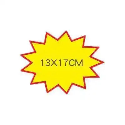 Burst Sign With Mid Flap Shelf Data Channel Pvc Star Pricecard Split Bursts Price Tag Card Pop Advertising Promotion Ticket