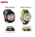 KANPAS WristBand Compass, Outdoor Magnetic Wrist Compass, Powerful Luminous Compass,South Hemisphere Available MAW-39-M/SKANPAS