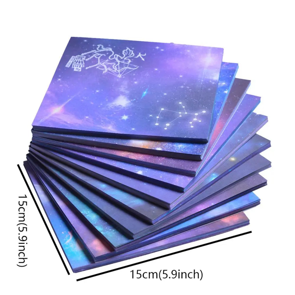 DIY Fold Craft Handmade Origami Art Star Paper Paper Folding Manual Material