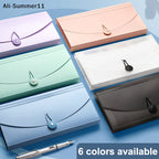 【Wq0】【MA3】13 Pockets Expanding File Folder Accordion Document Organizer Check Receipts Bill Card Ticket Holder PP Wallet Case