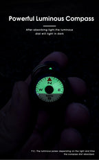 Kanpas EDC Outdoor Compass with Luminous / High Quality Compass / Outdoor Compass / Adventure Compass / K18 / K25