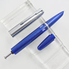 NEW Wingsung 601 Press Piston Fountain Pen Iridium EF/F Nib Steel Cap Vacumatic Resin Ink Pen School Stationery Office Supplies