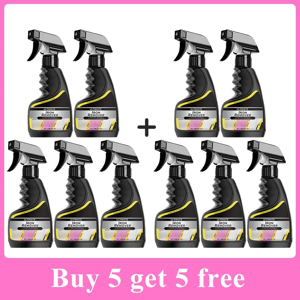 Car Rust Remover Car Wheel Care Quick Remover Car Exhaust Pipe Rust Removal Spray Clean Metal Iron Powder Stains