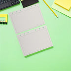 100Pcs Loose Leaf Refill Paper Graph Paper for Binder Journals Compatible 6-Ring Binder Grid Sheets Planner Filler Pages Project