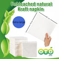 100% Compostable and Eco-friendly Paper Dinner Napkins Perfect for Everyday Dinning,Beverages or Cocktail Disposable