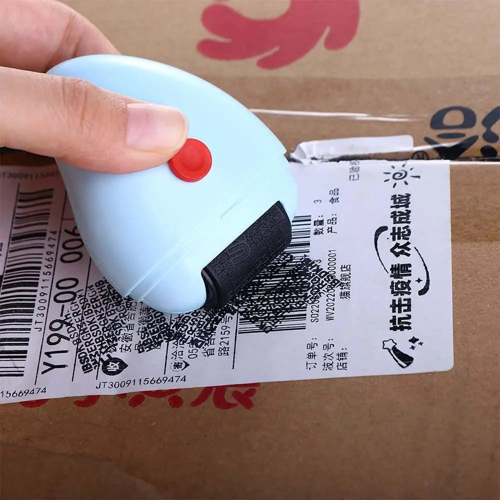 Privacy Roller Data Guard Guard Seal Privacy Confidential Theft Protection Roller Stamp Data Protection Security Stamp