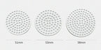 XHYKFFILTER 51/53/58mm Coffee Puck Screen 304 Stainless Steel Double Layer Fine Filter Screen for 51/54/58mm Portafilter