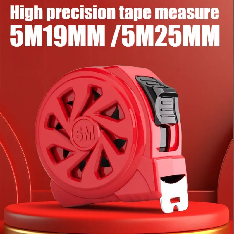 5M Tape Measure Retractable Red High-precision 3M 7.5M Measuring Tape Thickened Wear-resistant Tape Practical Measuring Tools