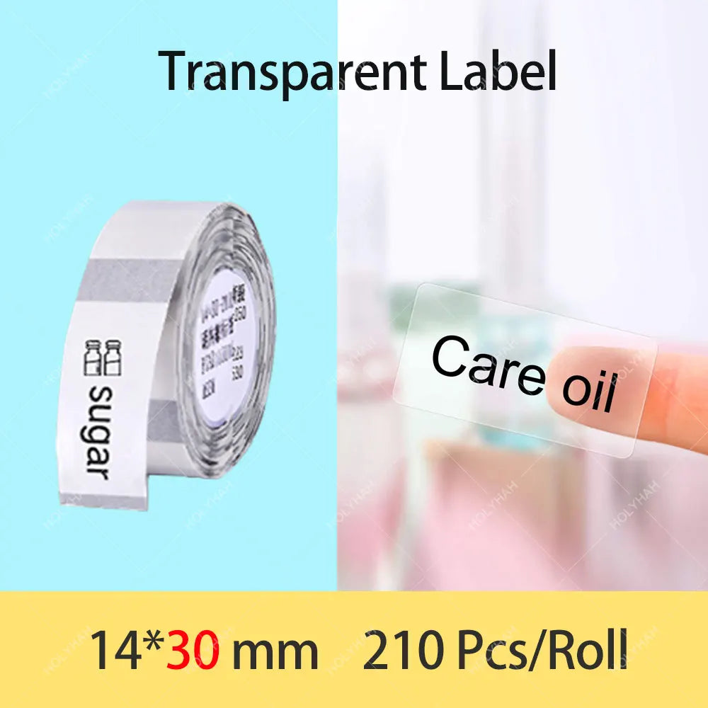 NIIMBOT D101 Label Paper No Ink Label Maker Thermal Price Date Clothing Sort Sticker Waterproof Tags for Home Office Shop Use