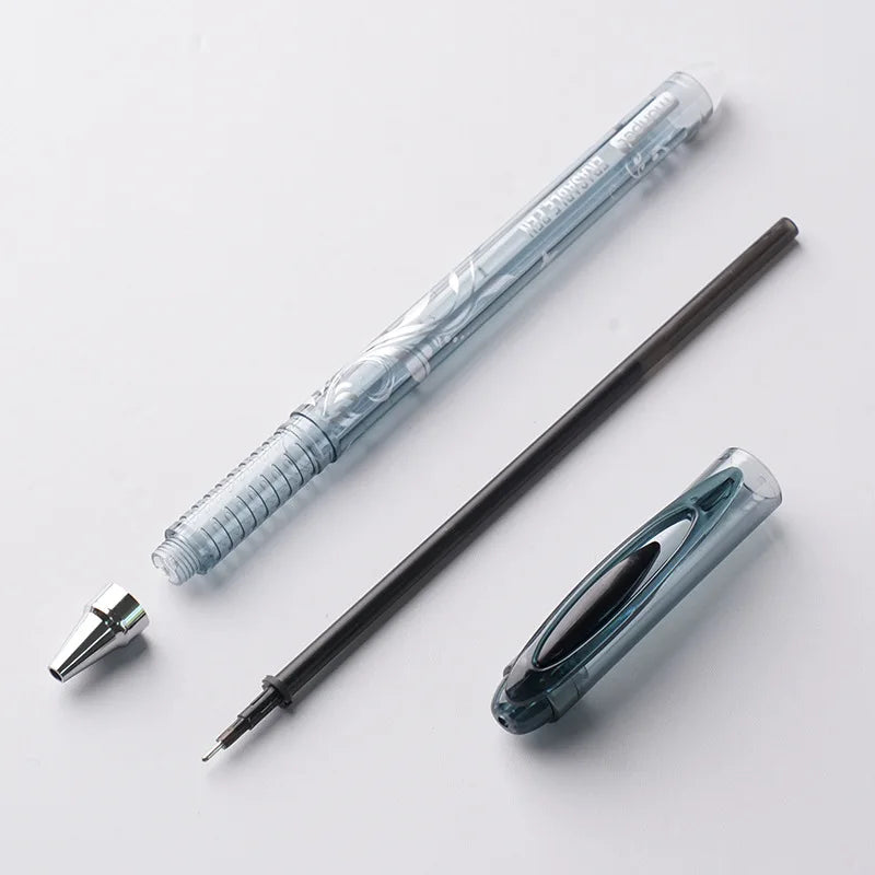 66pcs Erasable Pen refill Set Blue Black Ink Gel Pen Erasable Refill Rod Washable Handle School Office Writing Stationery