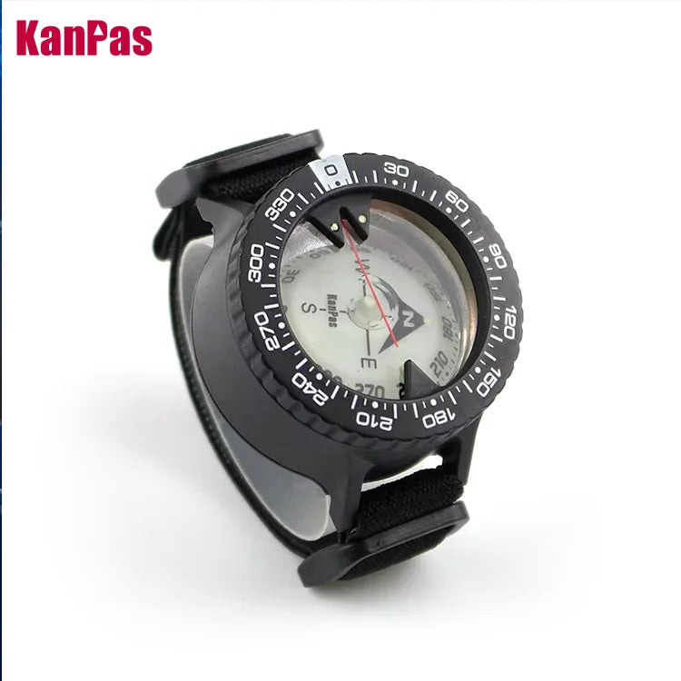 KANPAS 6BAR Scuba Diving Compass / Dive Compass / Compass Sea Navigation / Blue Compass Glow / Diving Luminous Signal