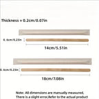 Individually Paper Wrapped Wooden Coffee Stirrers Disposable Wood Sticks for Coffee/Tea/Hot Beverage/Hot Chocolate/Cold Drinks