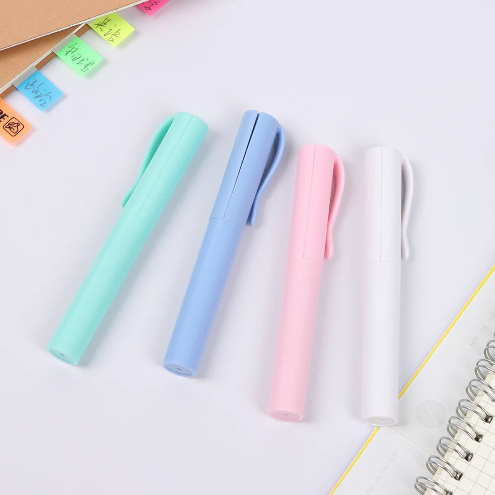1Pc Creative Pen Shape Scissors Kawaii Multifunction Folding Scissors DIY Portable Paper-Cutting Art Tool School Office Supplies