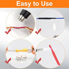 Heat Shrink Tubes Set Retractable for Cables Retractable Heat Pipe Wire Heat-shrinkable Sheath Case Tube Heat Shrink Tubing Set