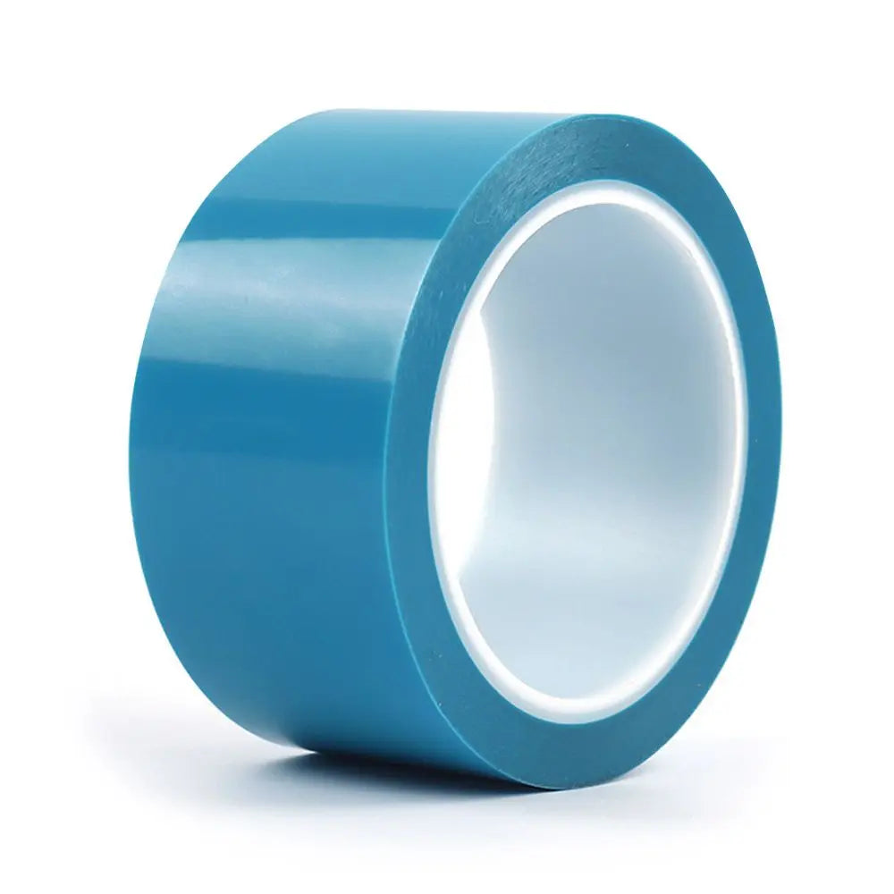50M Blue PET Adhesive Tape For Fridge Fixed Refrigerator Air Conditioner Fixed Installation Transport