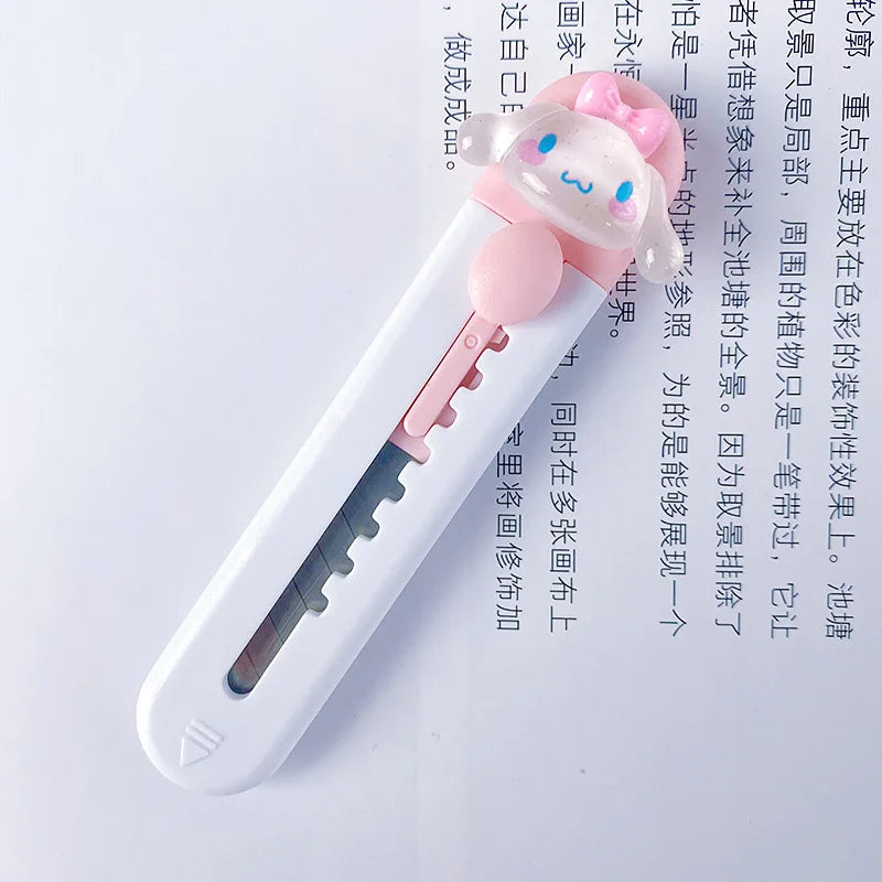 Cute Cartoon Mini Cutter Utility Knife Student Art DIY Tools Creative Stationery School Supplies