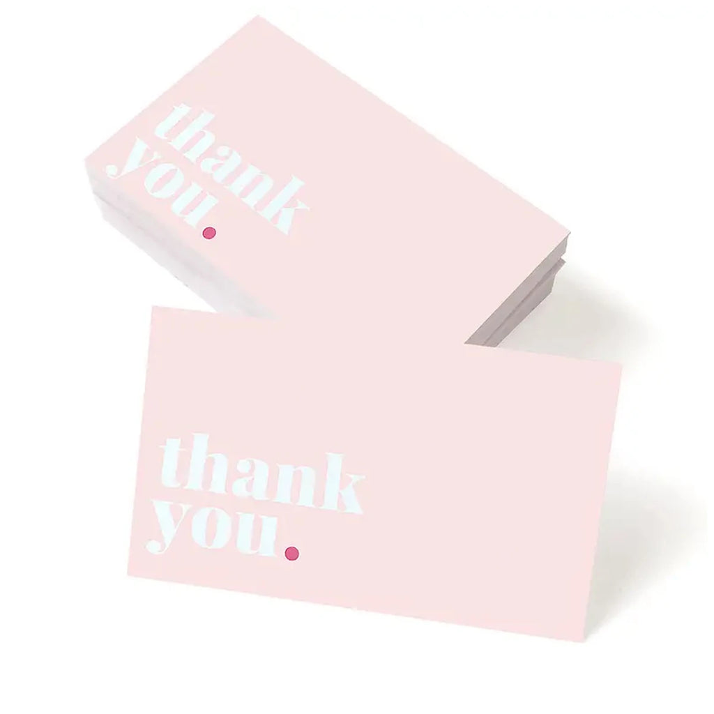 50pcs Thank You Card Small Business for  Wedding Party Baby Shower Card,Thank You Notes Thanksgiving ,Graduation Party 2025