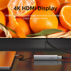 CABLETIME 7 IN 1 USB C HUB 4K@30Hz Resolution Display 5Gbps High Speed Data Transmission PD 100W Power for Laptop Macbook